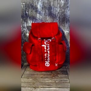 A luxury brand backpack